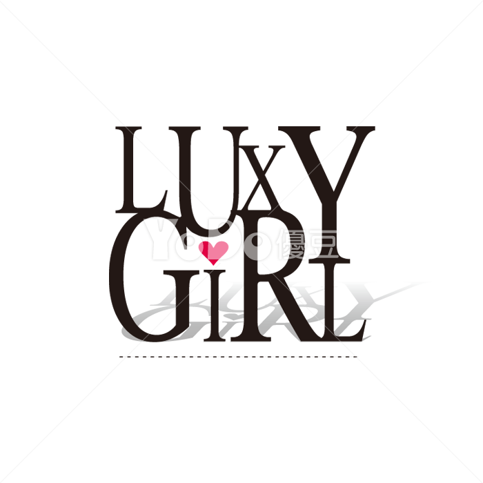 文字Logo設計-Luxy girl