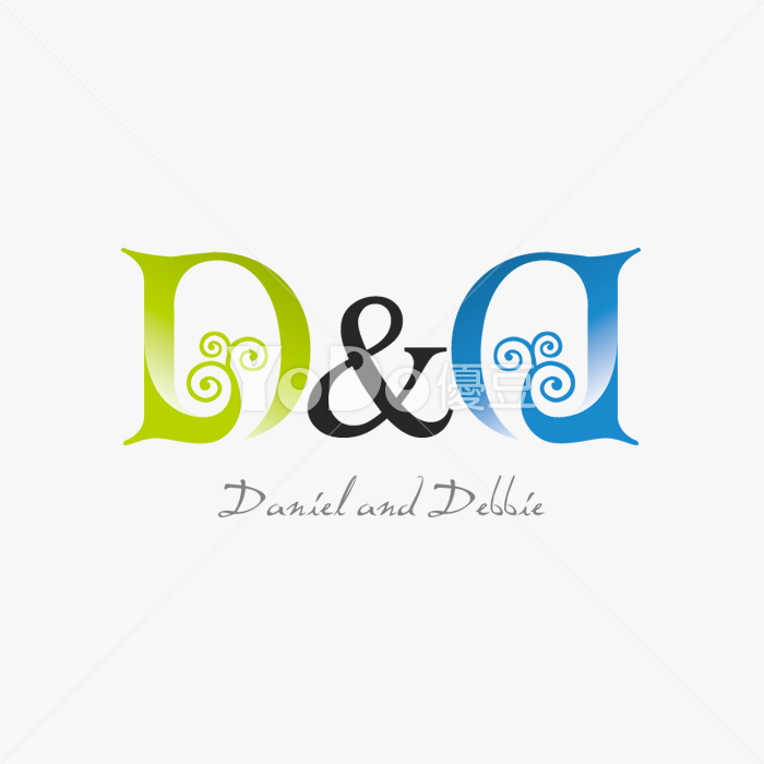 文字Logo設計-D&D
