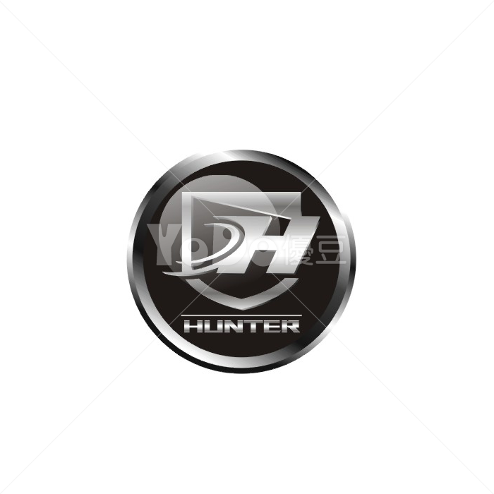 圖像Logo設計-Hunter