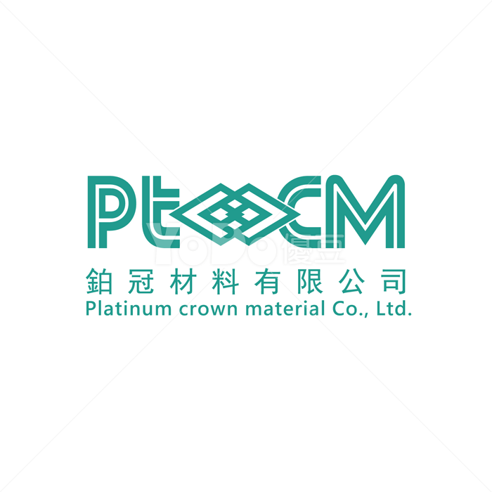 文字Logo設計-鉑冠材料