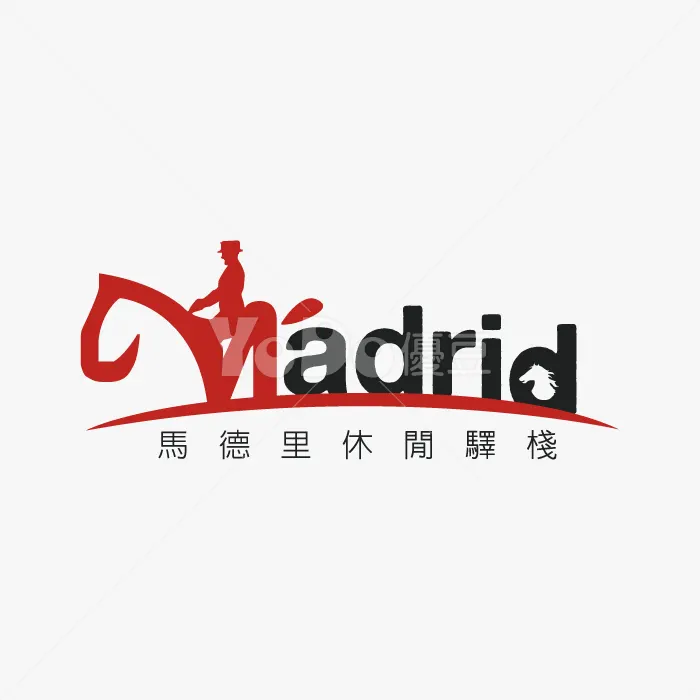 文字Logo設計-Madrid