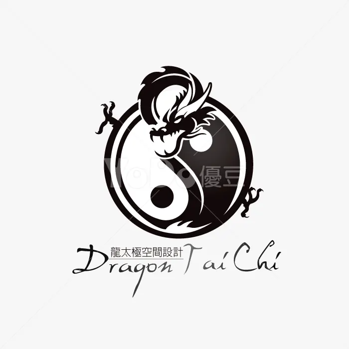圖像Logo設計-龍太極