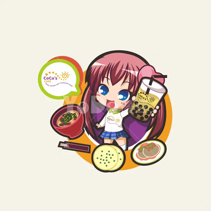 Q版Logo設計-CoCo