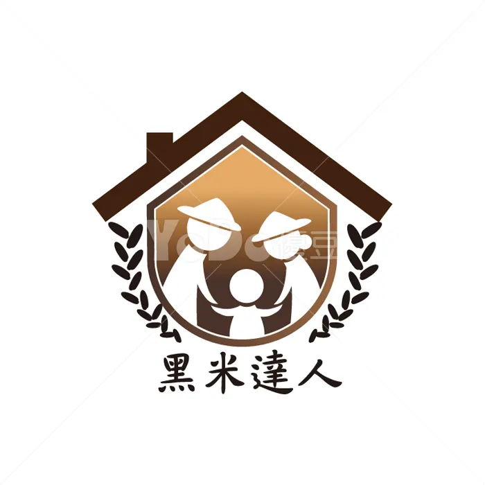 圖像Logo設計-黑米達人