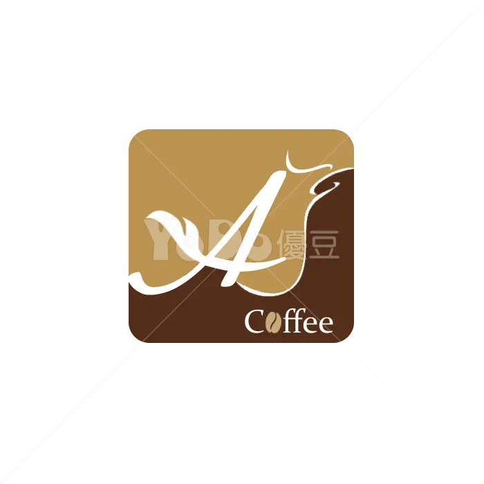 圖像Logo設計-A Coffee