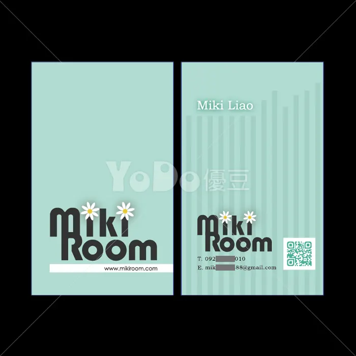 名片設計-MiKi room