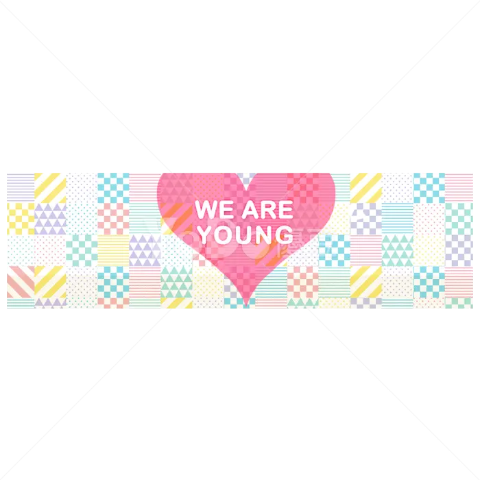 Banner設計-we are young