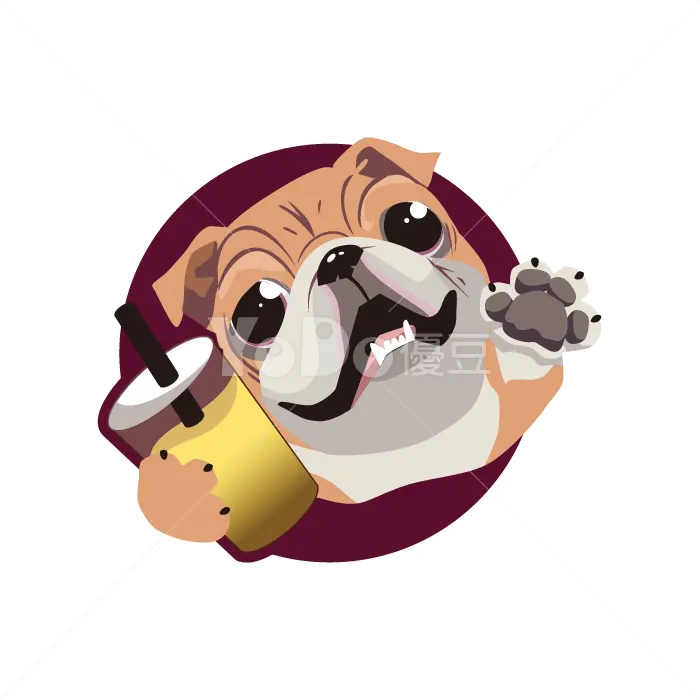 Q版Logo設計-Toby