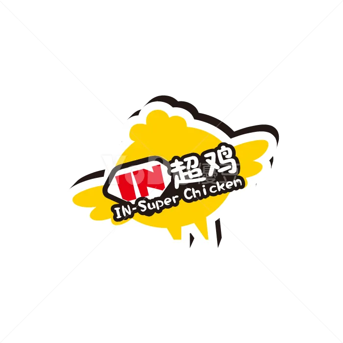 圖像Logo設計-IN超雞